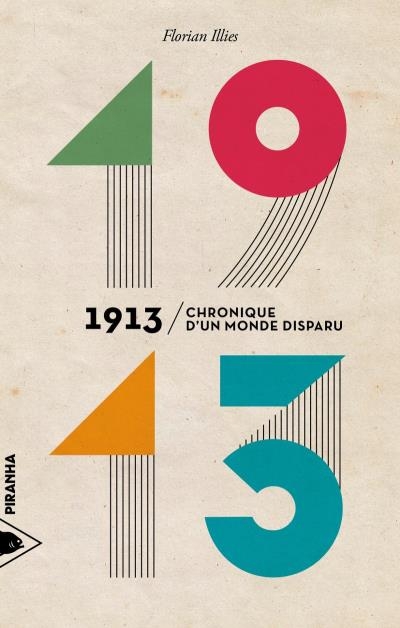 Couverture 1913 : Chronique d'un monde disparu