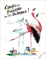 Couverture Coups de pinceau sur les oiseaux Editions L'élan vert (Les Albums) 2015