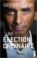 Couverture Une élection ordinaire Editions Ring 2015