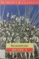 Couverture Henry V Editions Oxford University Press (World's classics) 1994