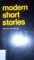 Couverture Modern Short Stories Editions Everyman's library 1979