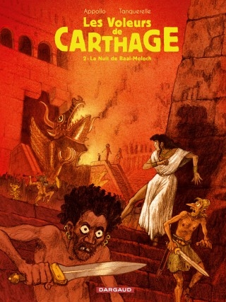 Couverture Les voleurs de Carthage, tome 2 : La nuit de Baal-Moloch