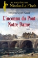 Couverture L'inconnu du pont Notre-Dame Editions JC Lattès 2015