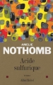 Couverture Acide sulfurique Editions Albin Michel 2005