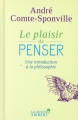 Couverture Le plaisir de penser Editions La Librairie Vuibert 2015