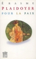 Couverture Plaidoyer pour la paix Editions Arléa (Poche) 2005