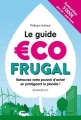 Couverture Le guide éco frugal Editions Marabout 2015