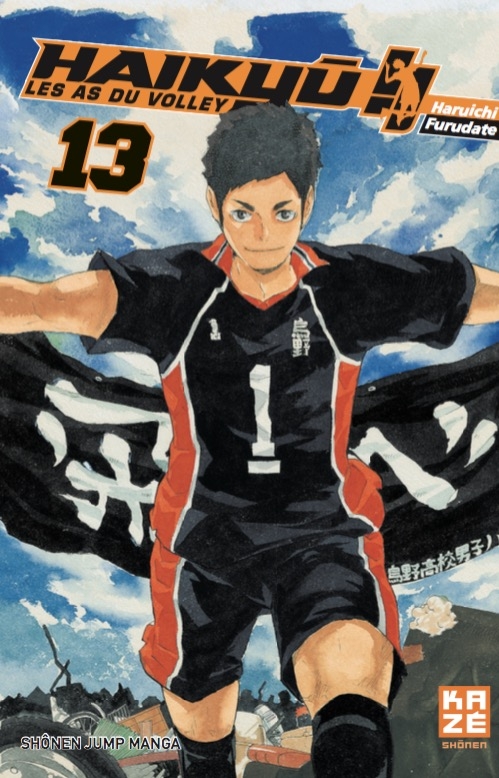 Couverture Haikyû !! : Les as du volley ball, tome 13