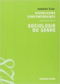 Couverture Sociologie du genre Editions Armand Colin 2012