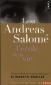 Couverture Lou Andréas Salomé : L'école de la vie Editions Points 2010