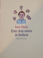 Couverture Entre deux saisons de bonheur Editions L'École des loisirs (Maximax) 1998