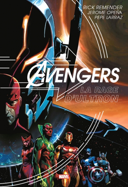 Couverture Avengers : La Rage d'Ultron