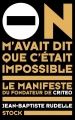 Couverture On m'avait dit que c'était impossible Editions Stock (Essais et Documents) 2015