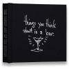 Couverture The Napkin Art Of Tim Burton : Things you think about in a bar Editions Steeles Publishing 2015