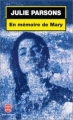 Couverture En mémoire de Mary Editions Le Livre de Poche 2000