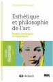 Couverture Esthétique et philosophie de l'art : Repères historiques et thématiques Editions de Boeck 2014