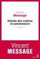Couverture Défaite des maîtres et possesseurs Editions Seuil (Cadre rouge) 2016