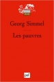 Couverture Les pauvres Editions Presses universitaires de France (PUF) (Quadrige - Grands textes) 1998