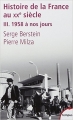 Couverture Histoire de la France au XXe siècle, tome 3 : 1958 à nos jours Editions Perrin (Tempus) 2009