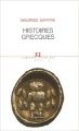 Couverture Histoires grecques Editions Seuil (Histoire) 2009