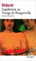 Couverture Supplément au Voyage de Bougainville Editions Folio  (Classique) 2015