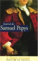 Couverture Journal de Samuel Pepys Editions Mercure de France 2001