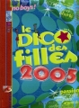 Couverture Le dico des filles 2005 Editions Fleurus 2004