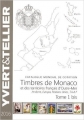 Couverture Catalogue de timbres-poste, tome 1 bis : Timbres de Monaco et des territoires français d'Outre-Mer, Andorre, Europa, Nations Unies Editions Yvert & Tellier 2015