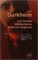 Couverture Les formes élémentaires de la vie religieuse Editions Presses universitaires de France (PUF) (Quadrige) 2013