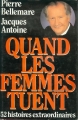 Couverture Quand les femmes tuent, tome 1 Editions France Loisirs 1984