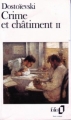 Couverture Crime et châtiment, tome 2 Editions Folio  1990