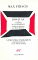 Couverture Don Juan ou l'amour de la géométrie Editions Gallimard  (Le Manteau d'Arlequin – Théâtre français et du monde entier) 1991