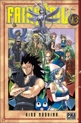 Couverture Fairy Tail, tome 13