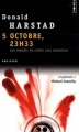 Couverture 5 Octobre, 23h33 Editions Points (Policier) 2008