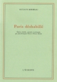Couverture Paris déshabillé Editions L'échoppe 1991