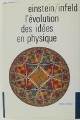 Couverture L'évolution des idées en physique Editions France Loisirs 1983