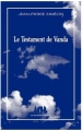 Couverture Le Testament de Vanda Editions Les Solitaires Intempestifs 2009