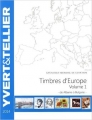 Couverture Catalogue de timbres-poste d'Europe, tome 1 : Albanie à Bulgarie Editions Yvert & Tellier 2014