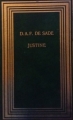Couverture Justine ou les malheurs de la vertu Editions Marais (Classiques) 1989