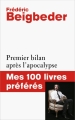 Couverture Premier bilan après l'apocalypse Editions France Loisirs 2012