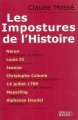 Couverture Les impostures de l'histoire Editions du Rocher 2004