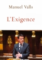 Couverture L'Exigence Editions Grasset (Documents français) 2016