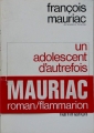 Couverture Un adolescent d'autrefois Editions Flammarion 1969