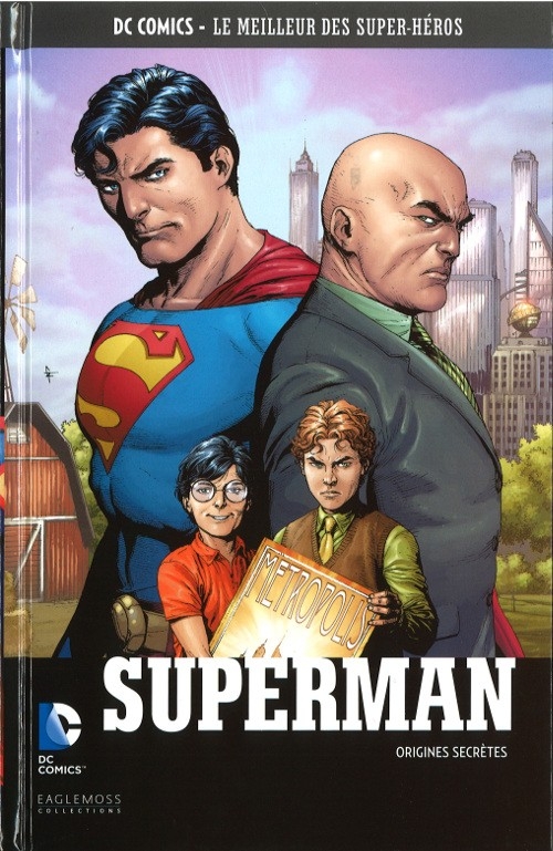 Couverture Geoff Johns présente Superman, tome 6 : Origines secrètes