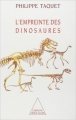 Couverture L'Empreinte des dinosaures Editions Odile Jacob 1994
