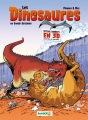 Couverture Les Dinosaures en bande dessinée en 3D, compilation Editions Bamboo 2013