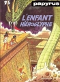 Couverture Papyrus, tome 15 : L'Enfant hiéroglyphe Editions Dupuis 1992