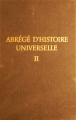 Couverture Abrégé d'histoire universelle, tome 2 Editions du Progrès 1974