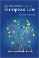 Couverture An Introduction to European Law Editions Cambridge university press 2012