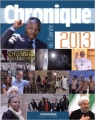 Couverture Chronique de l'année : 2013 Editions Chronique 2014